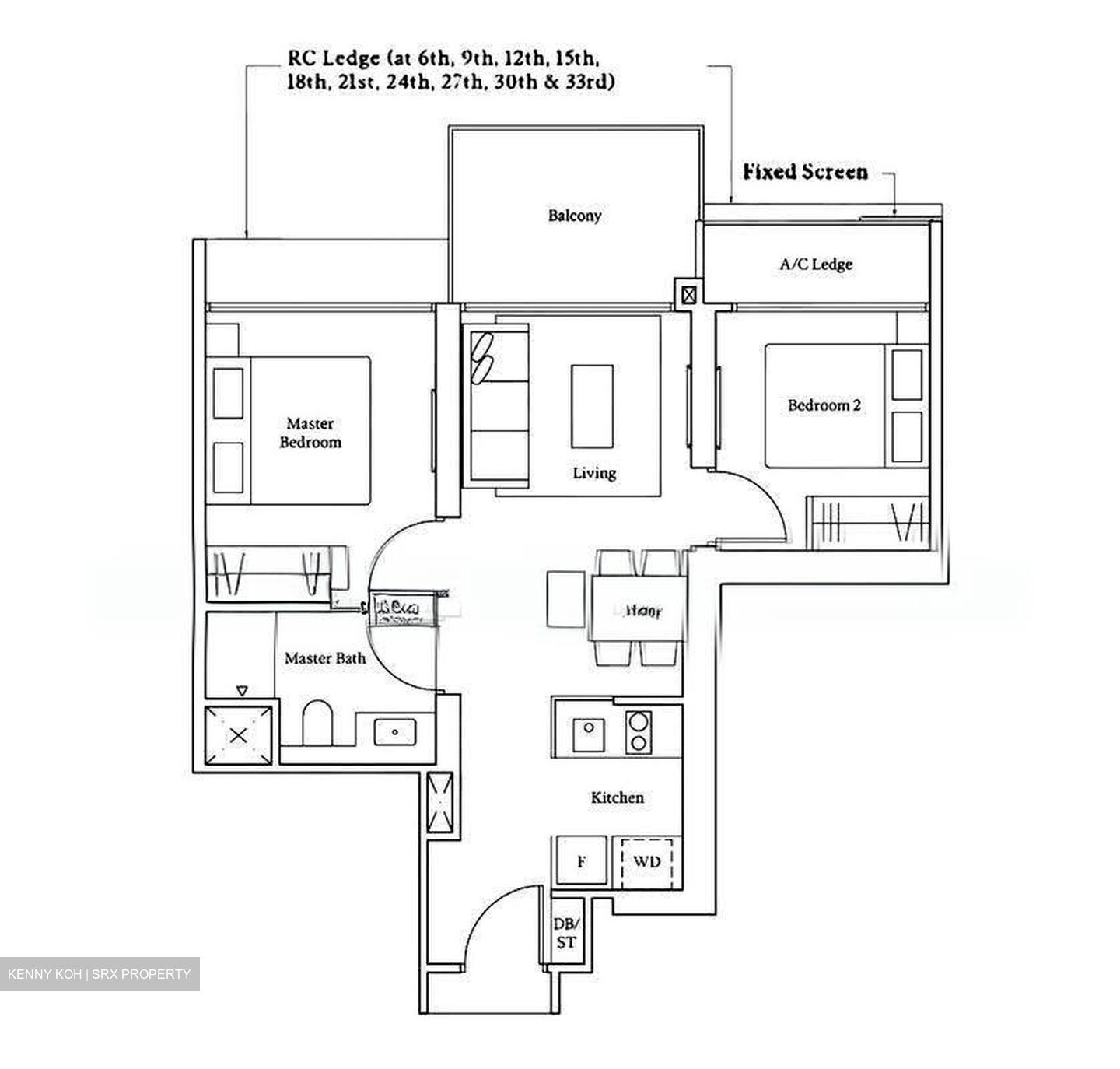 Avenue South Residence (D3), Apartment #611990951